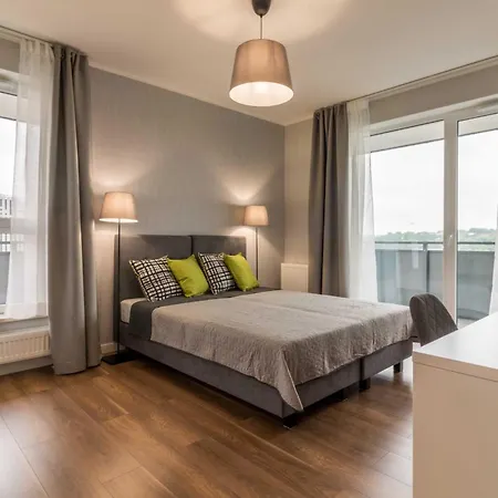 12th Floor Beautiful View Terrace Apartamento Gdansk